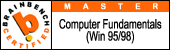 Certificate: Brainbench Master, Computer Fundamentals (Win 95/98)